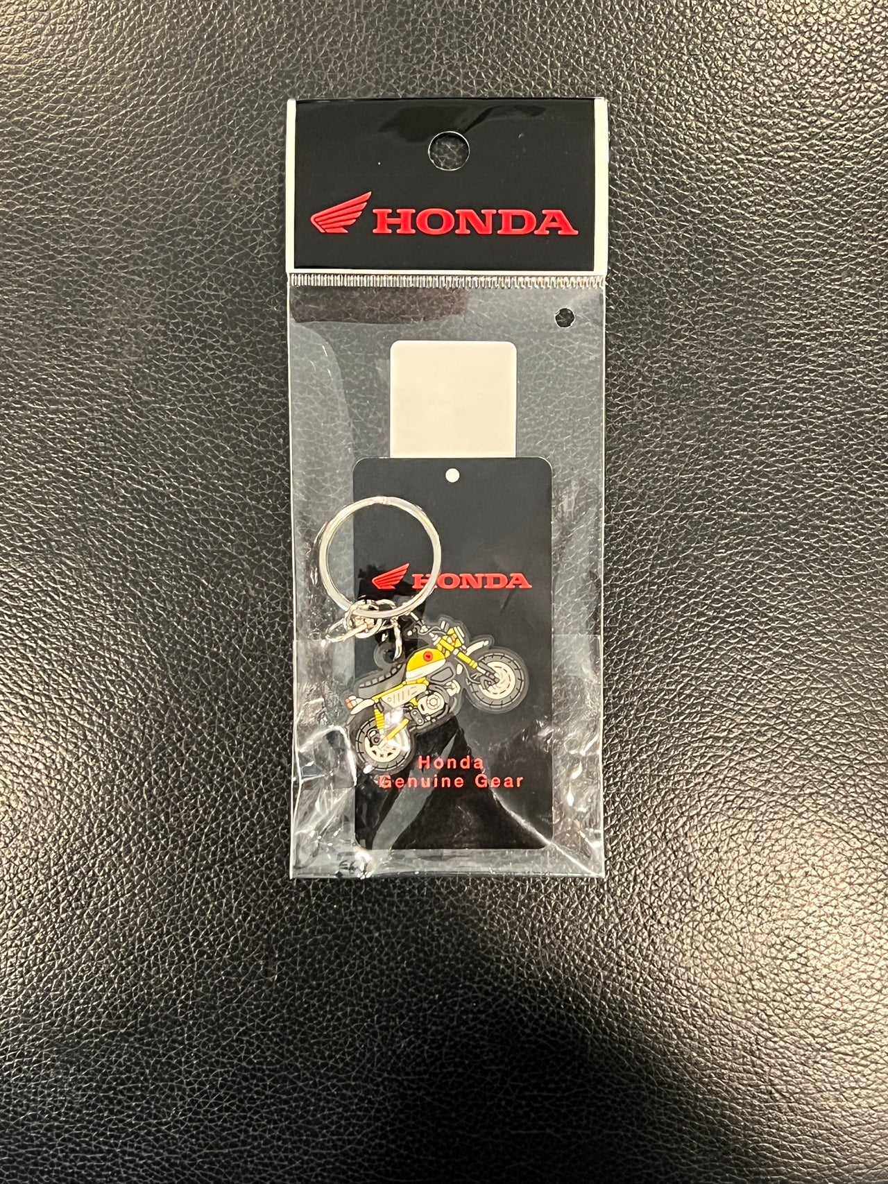 Keychain - Honda Monkey - Yellow