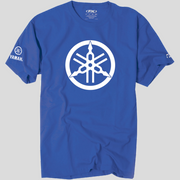 Yamaha 2D Fork T-Shirt - Royal Blue Cycle Refinery