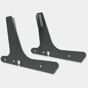 Sissy Bar Side Plates, Harley Davidson XL 04-18 Cycle Refinery