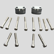 Risers For 7⁄8" Bar Clamps - Aluminum Cycle Refinery