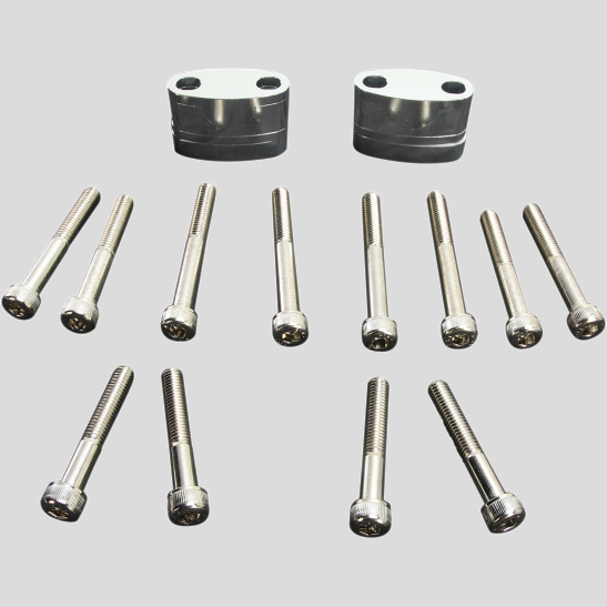 Risers For 7⁄8" Bar Clamps - Aluminum Cycle Refinery