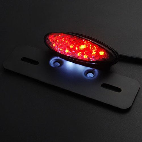 Cateye Lens 12V LED Motorcycle Brake Tail Light Cycle Refinery