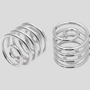 Solo Seat Spring 2" Chrome Cycle Refinery