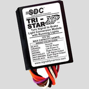 Tri-Star Turn Signal to Brake Light Conversion Module with Running Lights Cycle Refinery