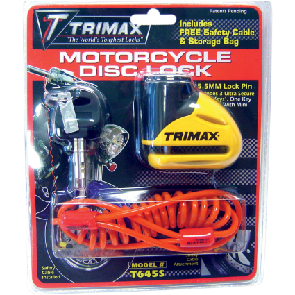 Disc Brake Lock - Yellow 5.5mm Cycle Refinery