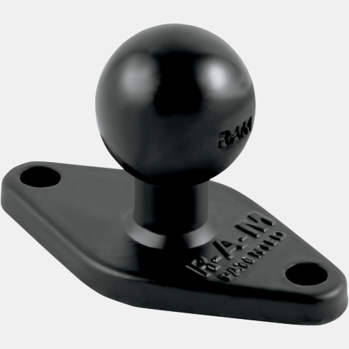 RAM Mounts - Ball Adapter with Diamond Base Cycle Refinery