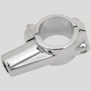 Mirror Mount Clamps - Chrome Cycle Refinery
