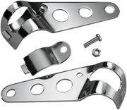 Headlight Mounting Brackets, Chrome Cycle Refinery