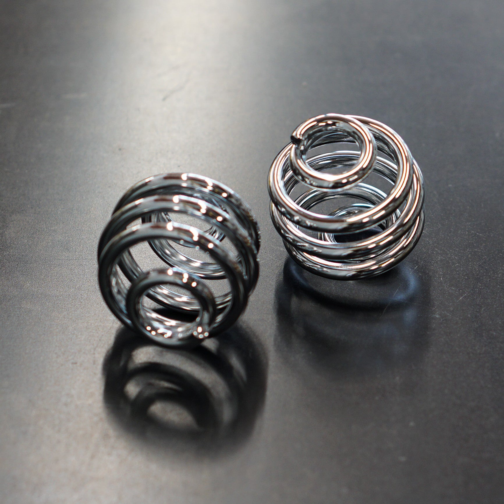 Solo Seat Spring Barrel - Chrome Cycle Refinery