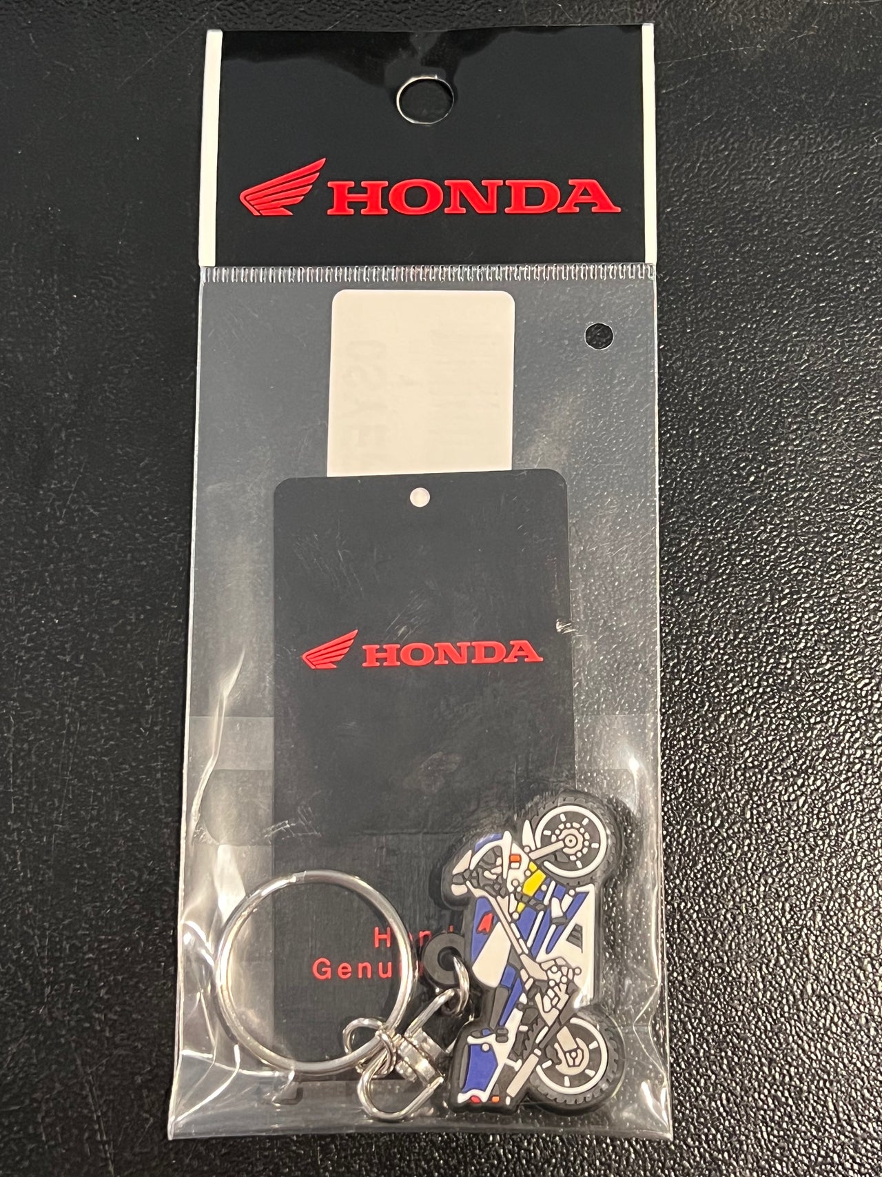 Honda NSR 250 Keychain - Blue Cycle Refinery