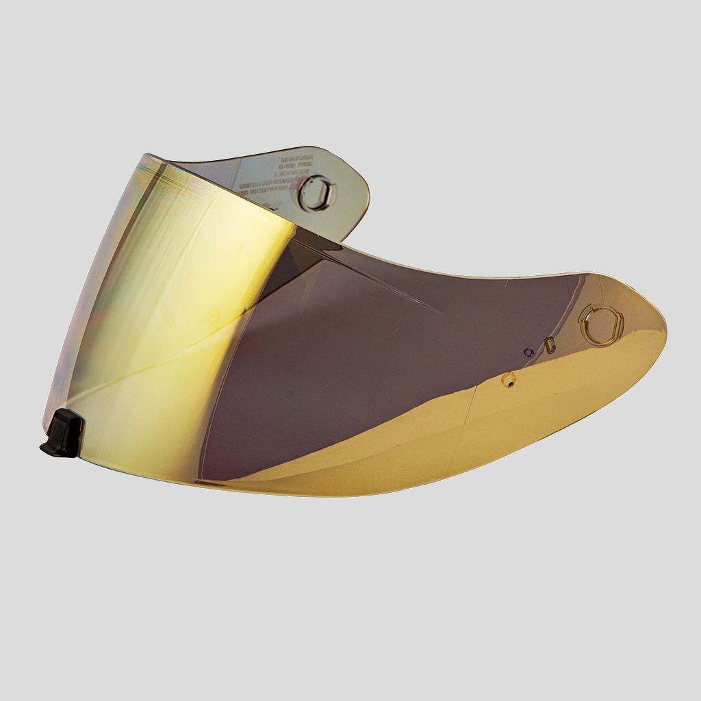 Scorpion EXO-R420 Shield - Gold Mirrored Cycle Refinery