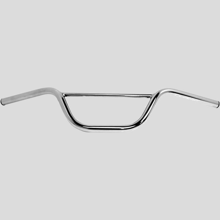 Handle Bar,  Scrambler, Small,  Chrome 7/8" Cycle Refinery