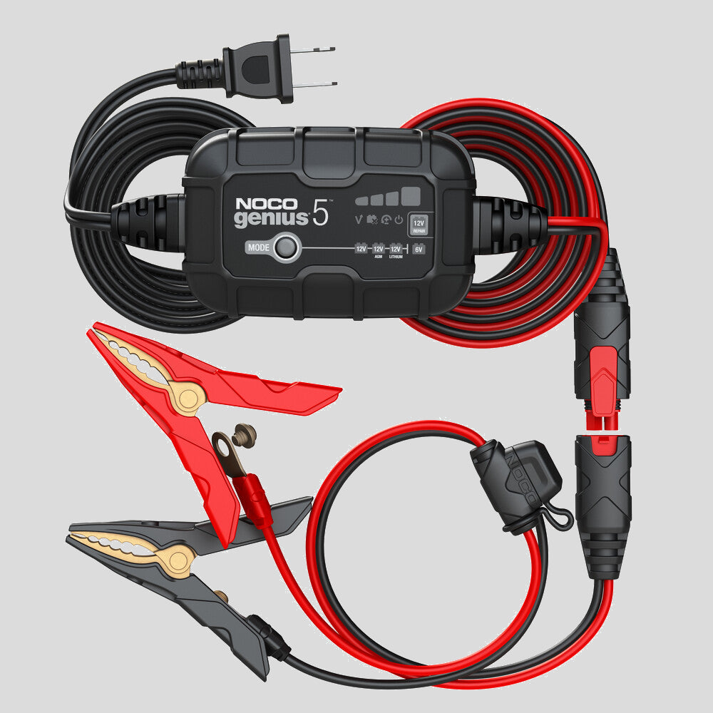 Battery Charger, NOCO Genius - 5 AMP Cycle Refinery