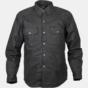 Scorpion Covert Waxed Riding Shirt - Black Cycle Refinery